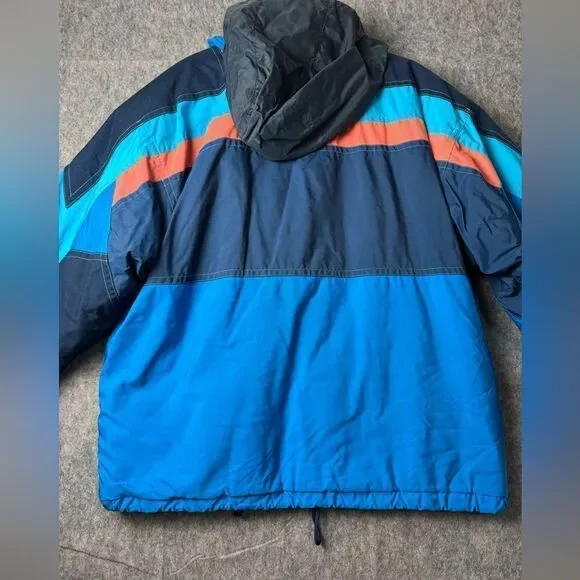 Colmar Super Mecpor Mens Outdoor Mountain Snow Hooded Vintage Ski Jacket Size 42